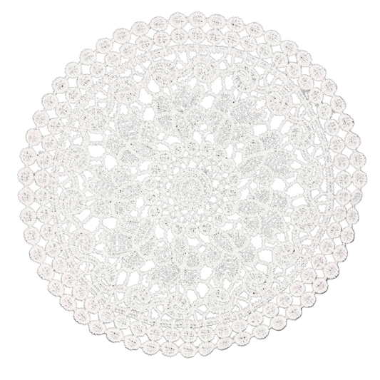 Mellemlægsserviet- Classic White