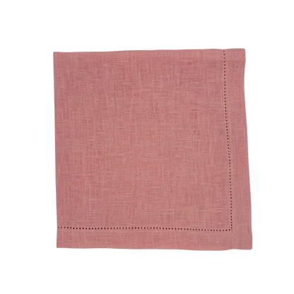 Linen Napkin in Light Pink made with 100% European Linen - La Dinette