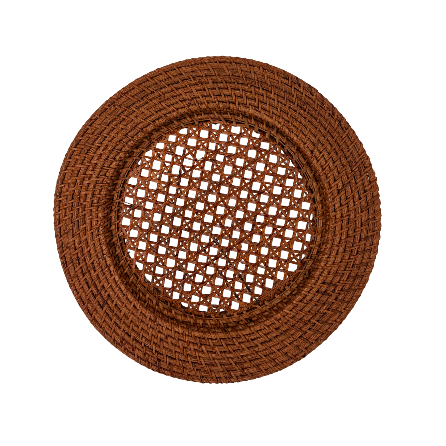 6 x  Rattan Dækkebrik