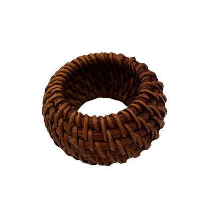 Rattan Servietringe - 4 stk