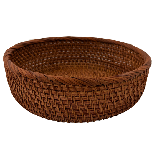 Rattan Skål - Mellem